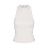 NikeSKIMS MATTE MOCK NECK RACER TANK | IVORY