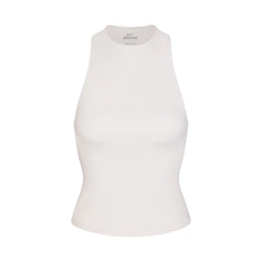 NikeSKIMS MATTE MOCK NECK RACER TANK | IVORY