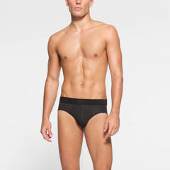 SKIMS COTTON MENS BRIEF 3-PACK | ONYX