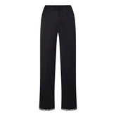 WOVEN SHINE LACE PANT | ONYX
