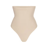 SKIMS BODY CORE SCULPT HIGH-WAISTED THONG | SAND
