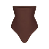 SKIMS BODY CORE SCULPT HIGH-WAISTED THONG | COCOA
