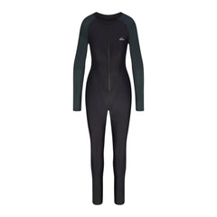 NikeSKIMS SHINE ZIP FRONT LONG ONE PIECE | OBSIDIAN AND DARK TEAL