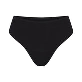 PERIOD PANTIES THONG | OBSIDIAN
