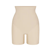 SKIMS BODY CORE SCULPT MID RISE SHORT | SAND