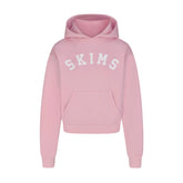 COTTON FLEECE LOGO CLASSIC HOODIE | HALITE WITH SNOW LOGO