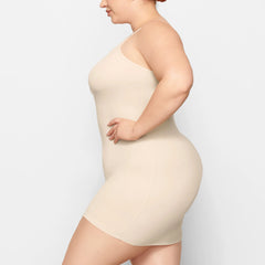 FITS EVERYBODY SLIP DRESS | SAND