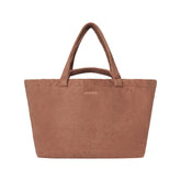 TERRY JUMBO TOTE | SIENNA