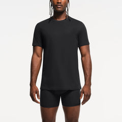 SKIMS BASICS MENS LIGHTWEIGHT T-SHIRT 3-PACK | OBSIDIAN