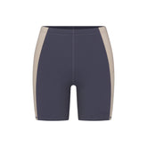 NikeSKIMS MATTE SHINE MIX 5" BIKER SHORT | DEEP ROYAL AND STONE