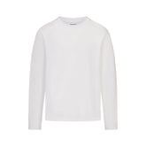 HEAVYWEIGHT COTTON MENS RELAXED LONG SLEEVE T-SHIRT | CHALK
