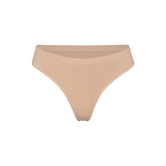 SOFT SMOOTHING SEAMLESS THONG | CLAY