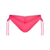 FITS EVERYBODY LACE MICRO TANGA | ULTRA PINK