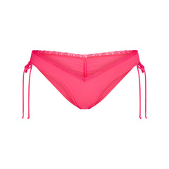 FITS EVERYBODY LACE MICRO TANGA | ULTRA PINK