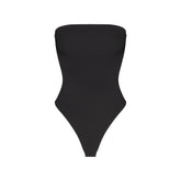 SMOOTH LAYERS STRAPLESS BODYSUIT | OBSIDIAN