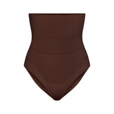 FITS EVERYBODY MATERNITY BANDED HIGH-WAISTED BRIEF | COCOA