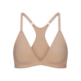 FITS EVERYBODY RACERBACK TRIANGLE BRALETTE | CLAY