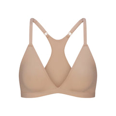 FITS EVERYBODY RACERBACK TRIANGLE BRALETTE | CLAY