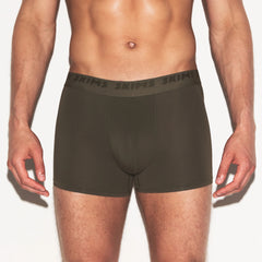 SKIMS STRETCH MENS 3" BOXER BRIEF | LODEN
