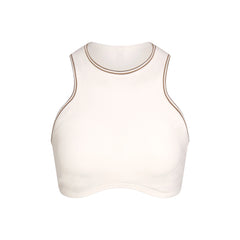 NikeSKIMS RIBBED SEAMLESS RACER FRONT BRA | IVORY
