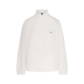 NikeSKIMS STRETCH NYLON OVERSIZED TRACK JACKET | IVORY