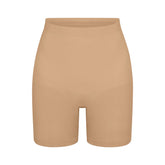 SEAMLESS SCULPT MID THIGH SHORT | CLAY