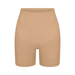 SEAMLESS SCULPT MID THIGH SHORT | CLAY