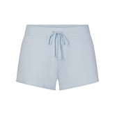 DRAPEY FRENCH TERRY SHORT | POWDER BLUE