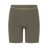 NikeSKIMS RIBBED SEAMLESS 5" BIKER SHORT | DUSTY OAKMOSS