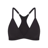 FITS EVERYBODY RACERBACK TRIANGLE BRALETTE | ONYX