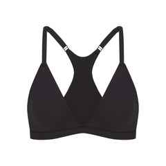 FITS EVERYBODY RACERBACK TRIANGLE BRALETTE | ONYX