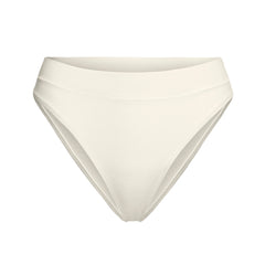 COTTON JERSEY CHEEKY TANGA | BONE