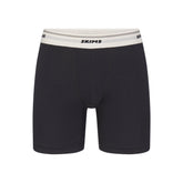 SKIMS COTTON RIB MENS 5" BOXER BRIEF | ONYX