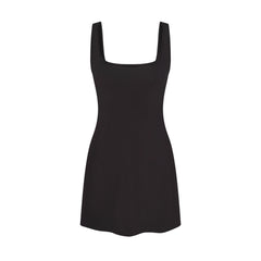 COTTON JERSEY MINI DRESS | SOOT