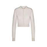SLINKY KNIT CARDIGAN | BUFF