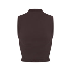 NikeSKIMS VINTAGE SEAMLESS MOCK NECK BRA TOP | PHOENIX