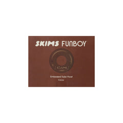 FUNBOY X SKIMS EMBOSSED TUBE FLOAT | COCOA