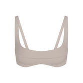 NikeSKIMS STUDIO STRETCH SEAM FRONT MICRO BRA | LINEN