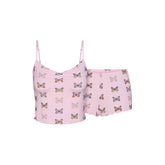 SKIMS SLEEP CAMI SET | PEONY BUTTERFLY PRINT