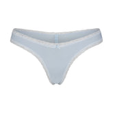 LIGHTWEIGHT COTTON LACE THONG | AIRSPACE