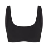 NikeSKIMS VINTAGE SEAMLESS SCOOP NECK BRA | OBSIDIAN