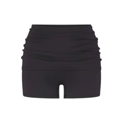 NikeSKIMS MATTE 3" FOLDOVER SHORT | OBSIDIAN
