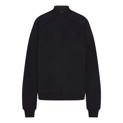 NikeSKIMS MATTE TRICOT OVERSIZED TRACK JACKET | OBSIDIAN