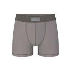 SKIMS COTTON MENS 3" BOXER BRIEF | WASHED GUNMETAL