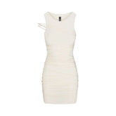 VETTESE X SKIMS SMOOTH LAYERS TANK DRESS | ECRU