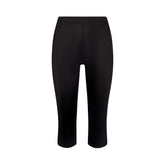 NikeSKIMS SATIN SHINE CAPRI 17" LEGGING | OBSIDIAN