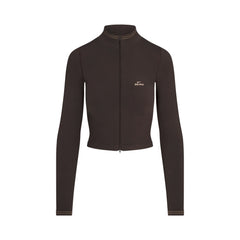 NikeSKIMS RIBBED SEAMLESS ZIP UP CROP JACKET | PHOENIX