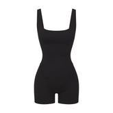 NikeSKIMS MATTE CORSET 2" ONE PIECE | OBSIDIAN