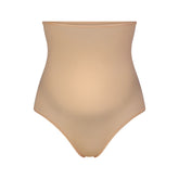 FITS EVERYBODY MATERNITY HIGH-WAISTED THONG | CLAY