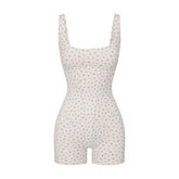 NikeSKIMS MATTE CORSET 2" ONE PIECE | DITSY FLORAL PRINT